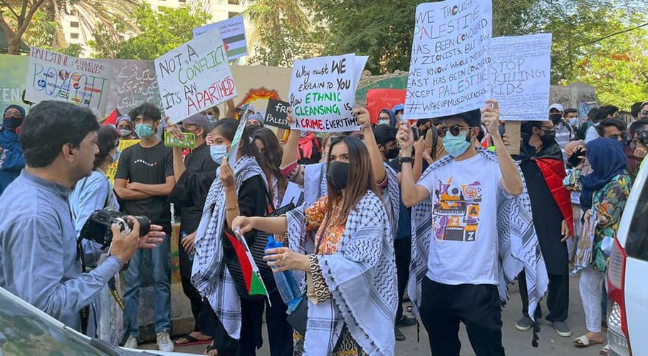 Rallies will be held across the country tomorrow in solidarity with the Palestinians