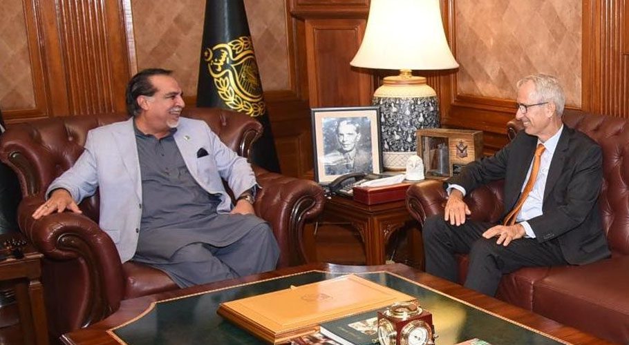 پاکستان سفارتی رابطوں کے ذریعے ہالینڈ سے مزید تعلقات مضبوط بنانا چاہتا ہے، گورنر سندھ