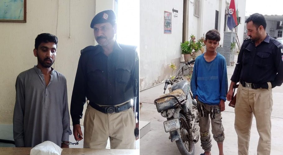 ایس ایس پی ساؤتھ کی ہدایت پر ڈیفنس پولیس کی جرائم پیشہ عناصر کیخلاف کارروائیاں