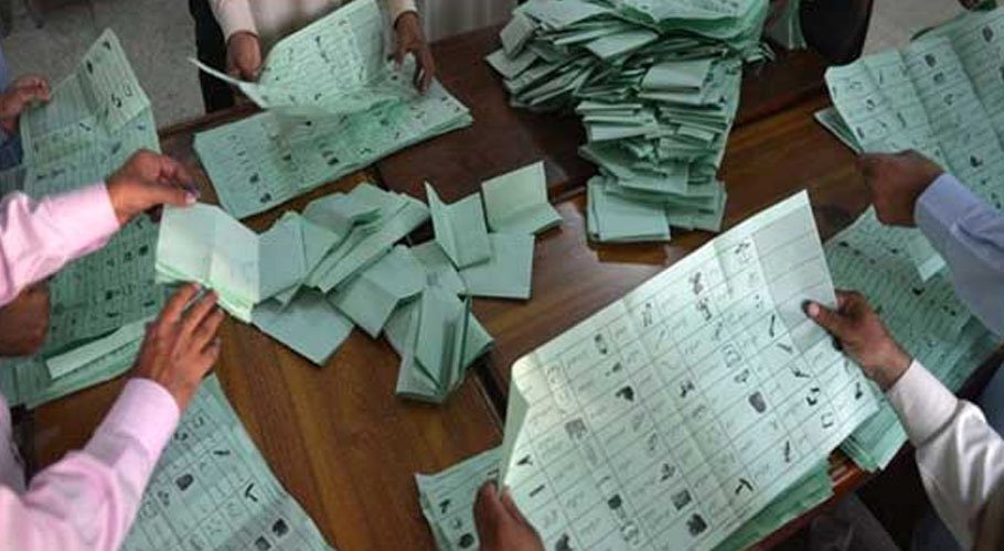 آزاد کشمیر انتخابات، باغ، مظفر آباد اور پونچھ کے تمام پولنگ اسٹیشنز کے نتائج سامنے آگئے