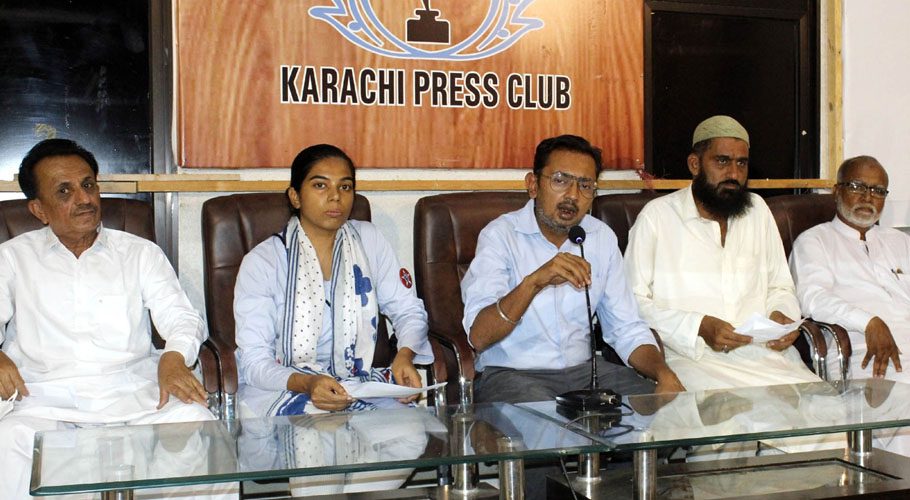 80گز کا پلاٹ نہیں نقصان کے حساب سے معاوضہ دیا جائے، کراچی بچاؤ تحریک