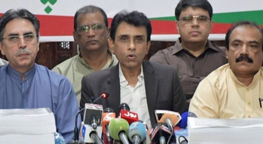 ایم کیو ایم پاکستان نے سندھ حکومت کر سیکیورٹی رسک قرار دیتے ہوئے گورنر راج کا مطالبہ کردیا