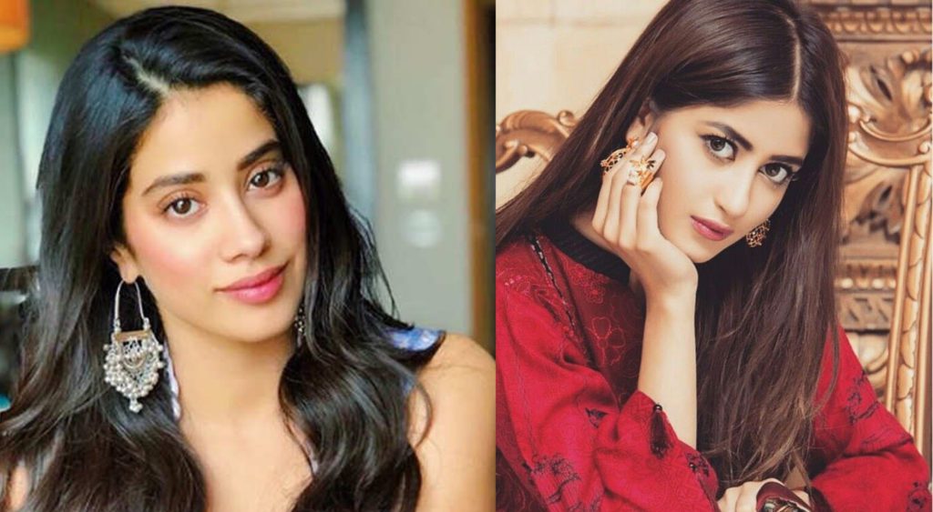 Sridevi’s daughter Janhvi sends love for Sajal Aly