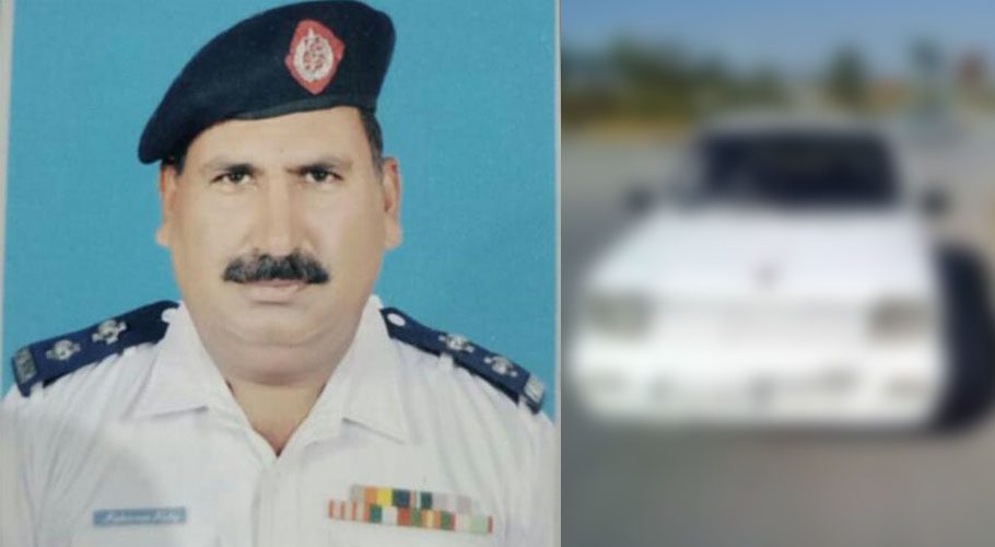 driver crushed the traffic police officer in karachi