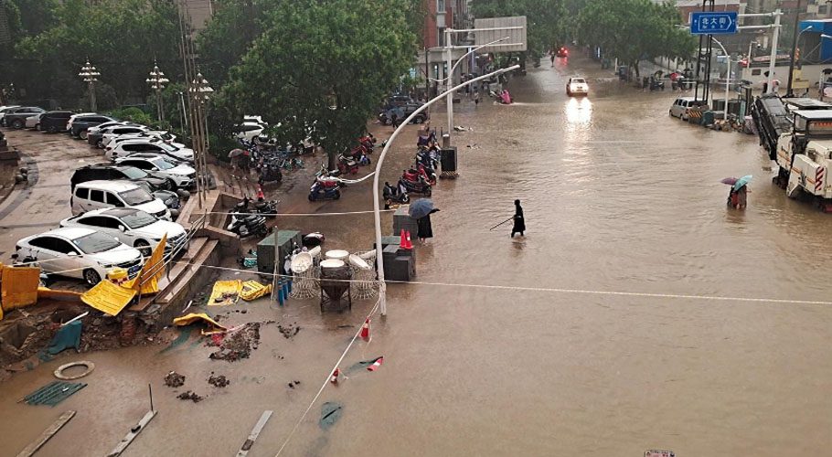 At least 25 dead as rains deluge central China's Henan province