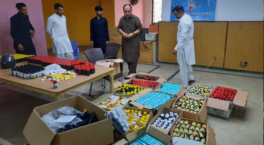 ڈرگ کنٹرول اتھارٹی راولپنڈی کے چھاپے، ون ٹین فارما اور دو میڈیکل اسٹورز سیل