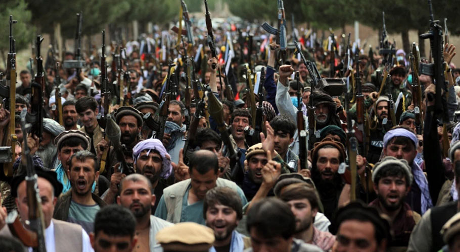 طالبان کی قبضہ شدہ علاقوں پر گرفت مضبوط، افغان فورسز کو قوم کیلئے لڑنا ہے۔امریکا