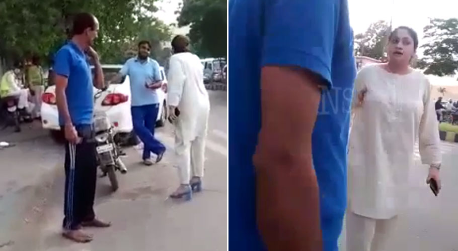 خاتون کی گاڑی لفٹ کرنا اہلکاروں کو مہنگا پڑ گیا، گالیوں کی بوجھاڑ کردی