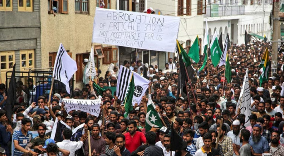 ظلم و ستم کے نئے باب کے 2 سال مکمل، یومِ استحصالِ کشمیر آج منایا جارہا ہے