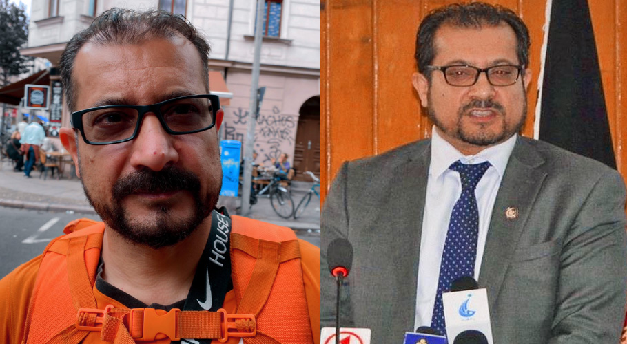 افغانستان کے سابق وزیرِ مواصلات سید احمد سادات پیزا ڈلیوری بوائے بن گئے