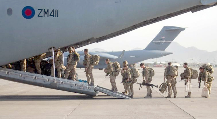 Final UK plane carrying military personnel leaves Kabul