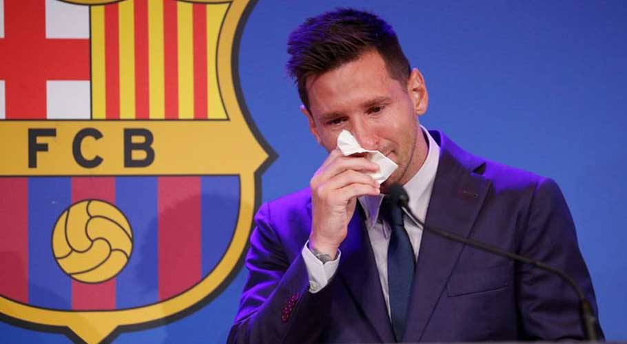 Emotional Lionel Messi confirms he is leaving Barcelona