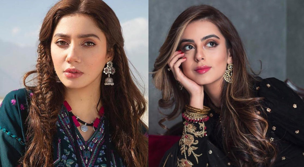 Yashma Gill impressed by the beauty of Mahira Khan