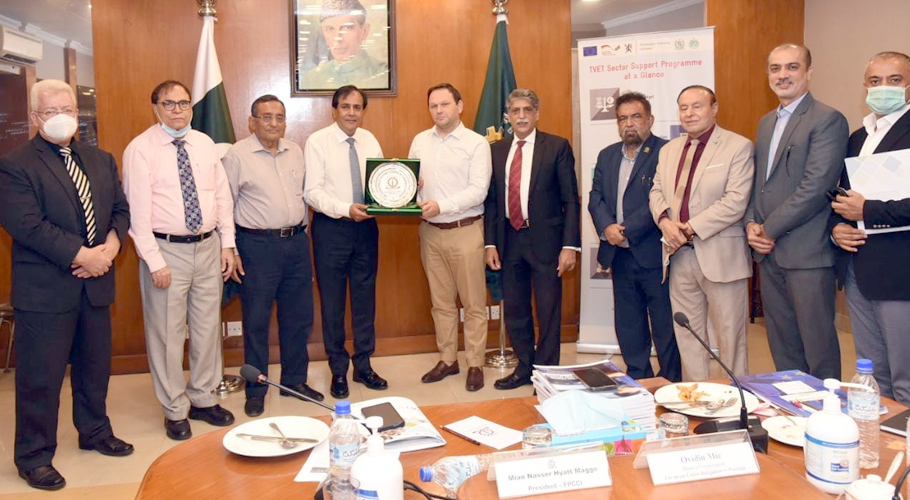 EU’S HEAD OF COOPERATION VISITS FPCCI