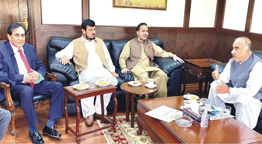 FPCCI delegation meets Governor Khyber Pakhtunkhwa and Deputy Chairman Senate