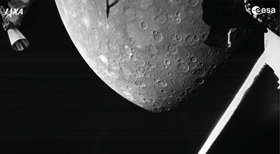 خلائی مشن نے "سیارے مرکری" کی قریب ترین تصاویر حاصل کر لیں