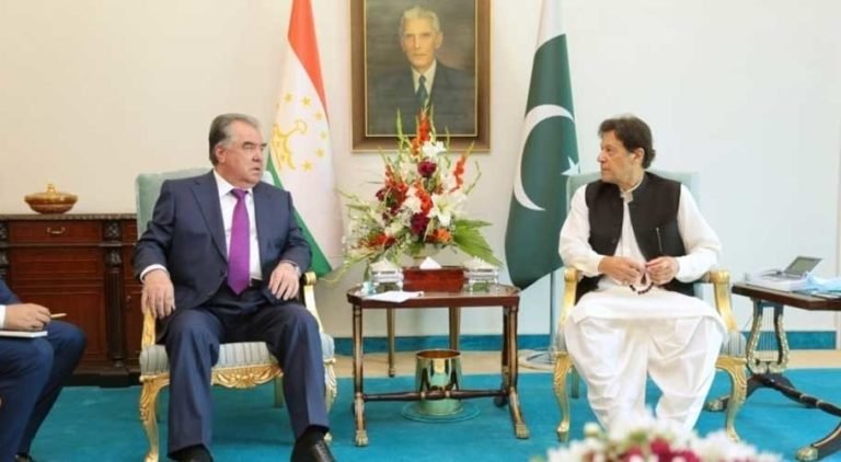 وزیراعظم اور تاجک صدر کے درمیان ٹیلی فونک رابطہ، افغانستان کی صورتحال پر تبادلہ خیال