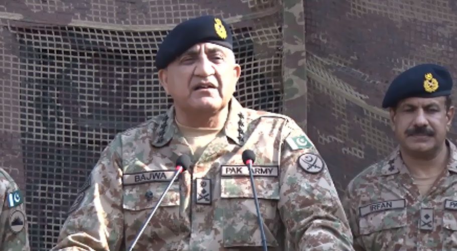 دہشتگردوں کو شکست دینے کیلئے ان کا سہولت کاروں کے ساتھ گٹھ جوڑختم کرنا ہوگا، سپہ سالار