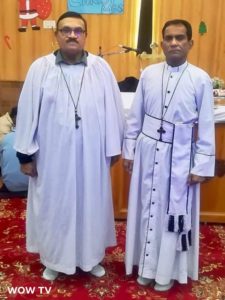 Pastor attack: Bishop benny mario and fr Ashraf Liaquat urges security, unity
