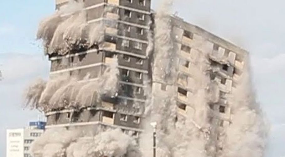 7 floors demolished for Nasla Tower