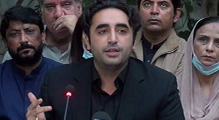 عمران خان نے پاکستان کے آئین کو آگ لگائی ہے، بلاول بھٹو