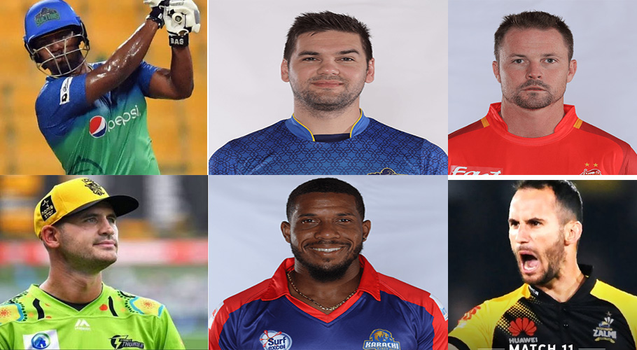 Foreign cricketers excited to be in Pakistan for HBL PSL 7