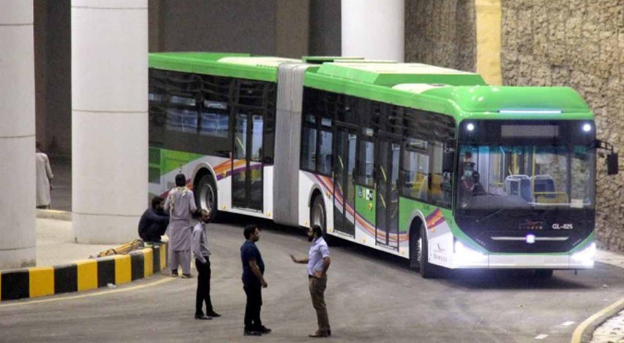 کراچی گرین لائن بس سروس مکمل فعال، روزانہ 1 لاکھ 35ہزار شہری سفر کرینگے