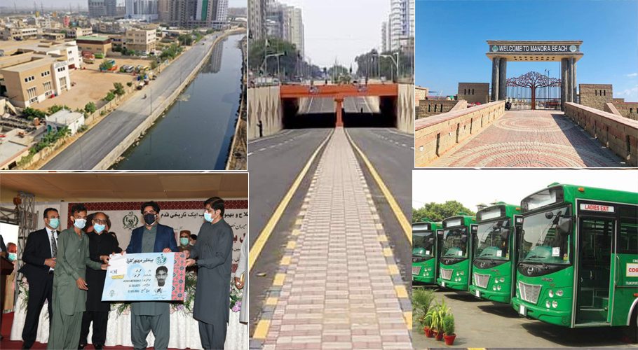 How important was 2021 for Karachi, which projects are nearing completion?