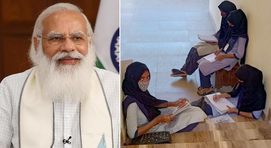 Muslim girls forced out of class over hijab in India