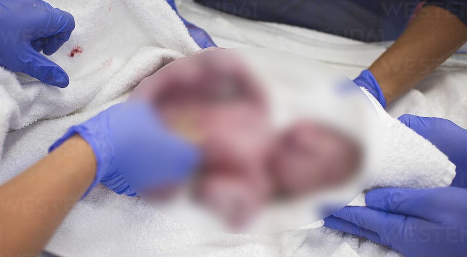 Newborn baby found in toilet Bin