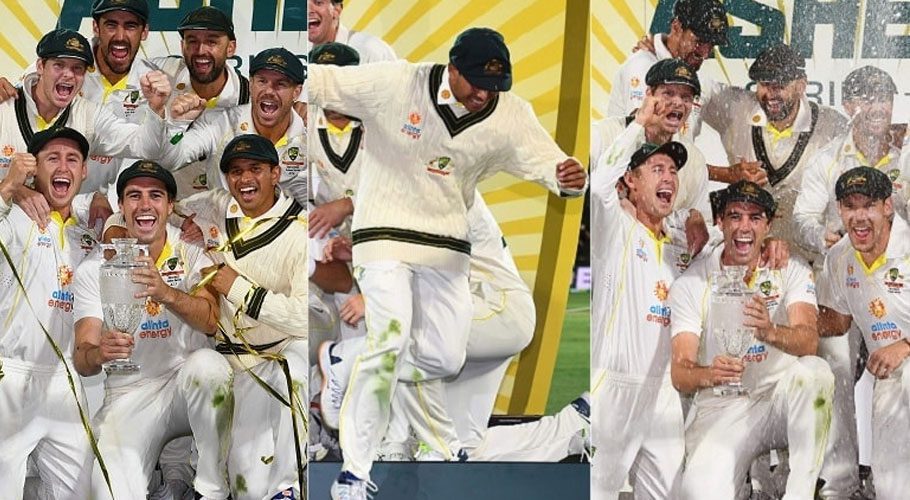 Cummins stops champagne celebration for Usman Khawaja
