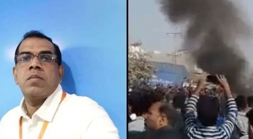 TLP activist jailed , fined for supporting Priyantha Kumara murder