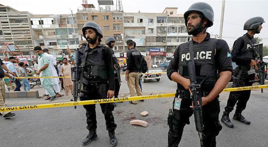 Security high alert in Karachi