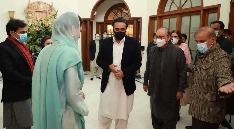 Lavish menu as Zardari, Bilawal break bread with Sharifs