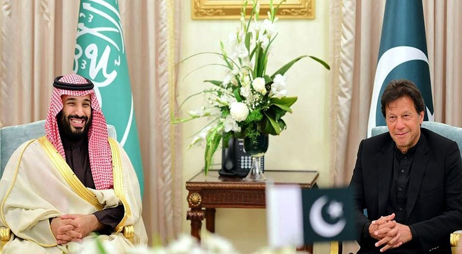 سعودی عرب کا قومی دن، وزیر اعظم کی محمد بن سلمان کو مبارکباد