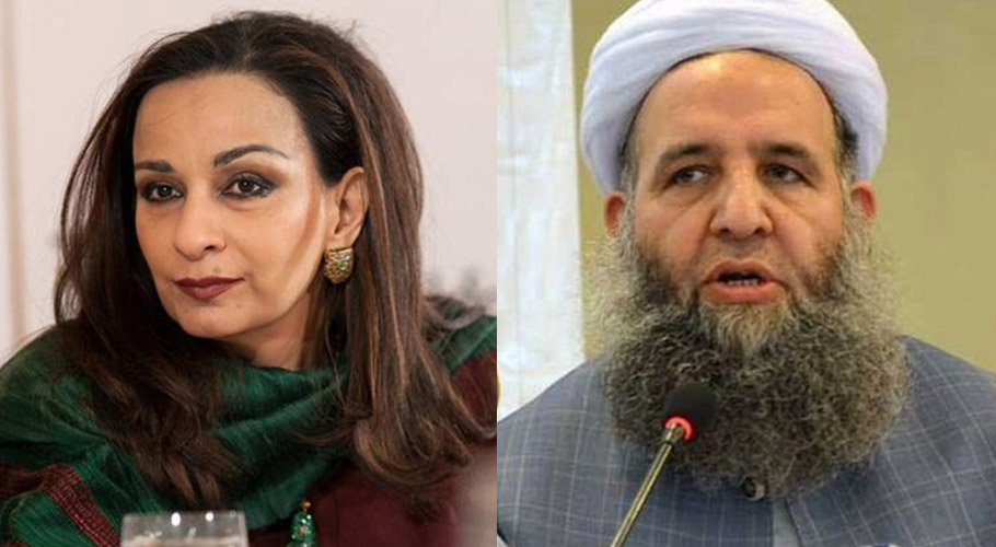 شیری رحمان کا نور الحق قادری پر خواتین کے حقوق کیخلاف سازش کا الزام