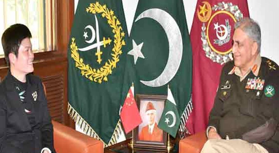چینی ناظم الامورکی آرمی چیف سے ملاقات، علاقائی سلامتی پر تبادلہ خیال