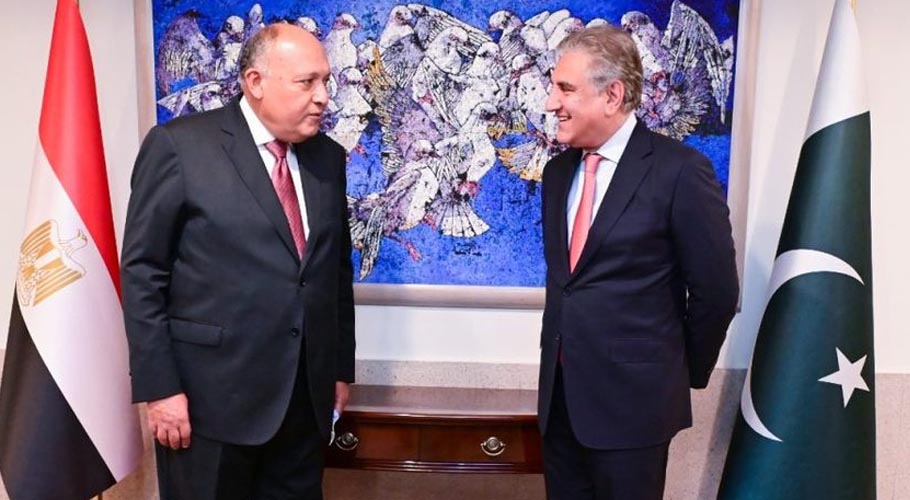 مصرکے وزیرخارجہ اوآئی سی اجلاس میں شرکت کیلئے اسلام آبادپہنچ گئے