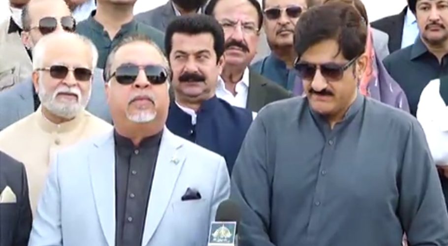 GOVERNOR, CM SINDH VISIT MAZAR-E-QUAID on PAKISTAN DAY
