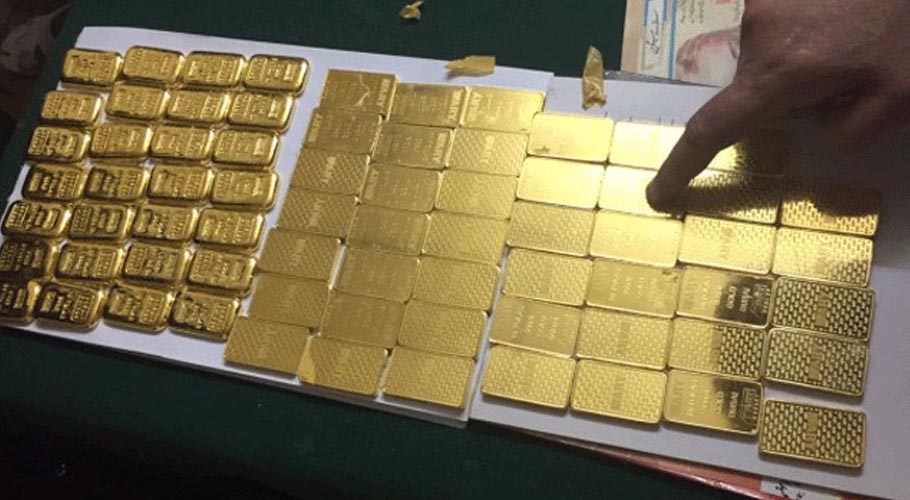 کراچی ایئرپورٹ،دبئی جانے والے مسافر سے 40 تولہ سونا برآمد، ملزم گرفتار