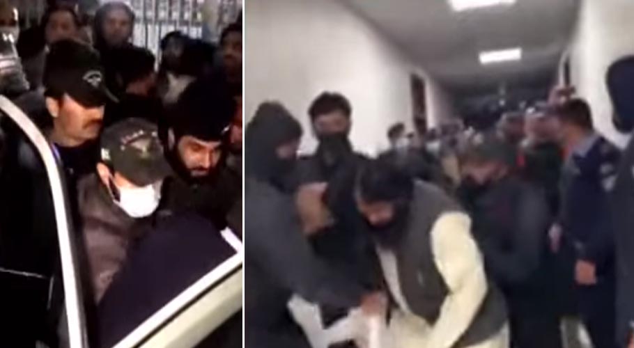 انصار الاسلام فورس کو پارلیمنٹ لاجز سے نکالنے کیلئے پولیس کا آپریشن، گرفتاریاں
