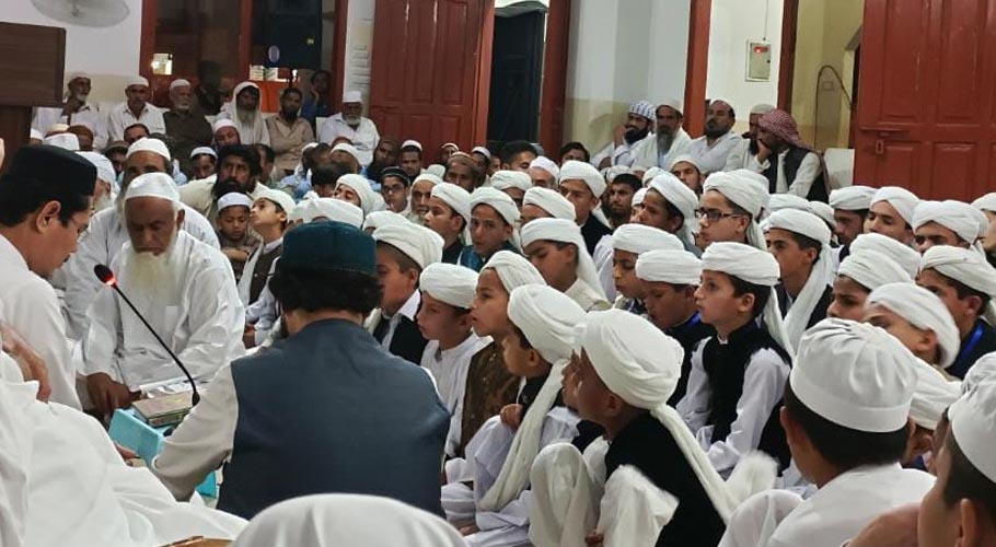 مدرسہ مظہرالعلوم حمادیہ میں تکمیل قرآن کرام کی سالانہ روح پرور تقریب کا انعقاد