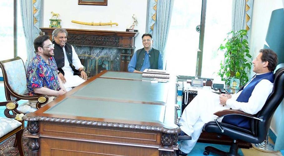 عامر لیاقت کی وزیر اعظم عمران خان سے ملاقات، مکمل اعتماد کا اظہار