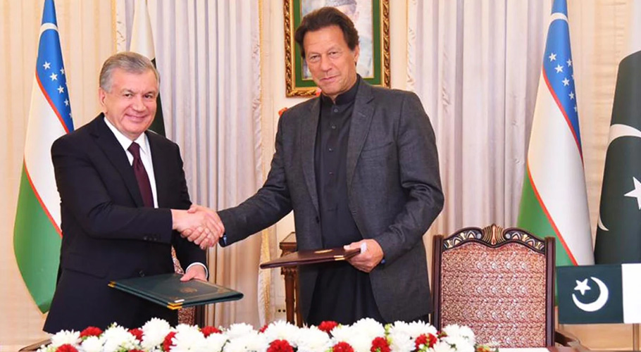 پاک ازبک تعلقات کا نیا دور، ریلوے اور تجارت سمیت 8 مفاہمتی یادداشتوں پر دستخط