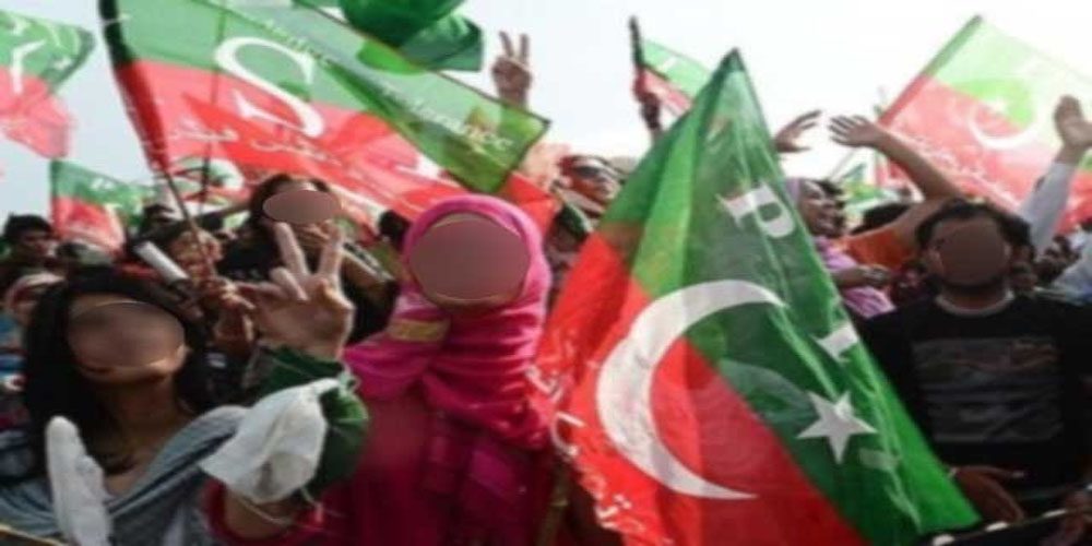 Imran Khan's supporters took to the streets