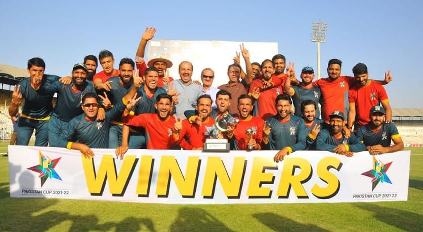 بلوچستان نے کے پی کے کو شکست دے کر پہلا پاکستان کپ ٹائٹل جیت لیا
