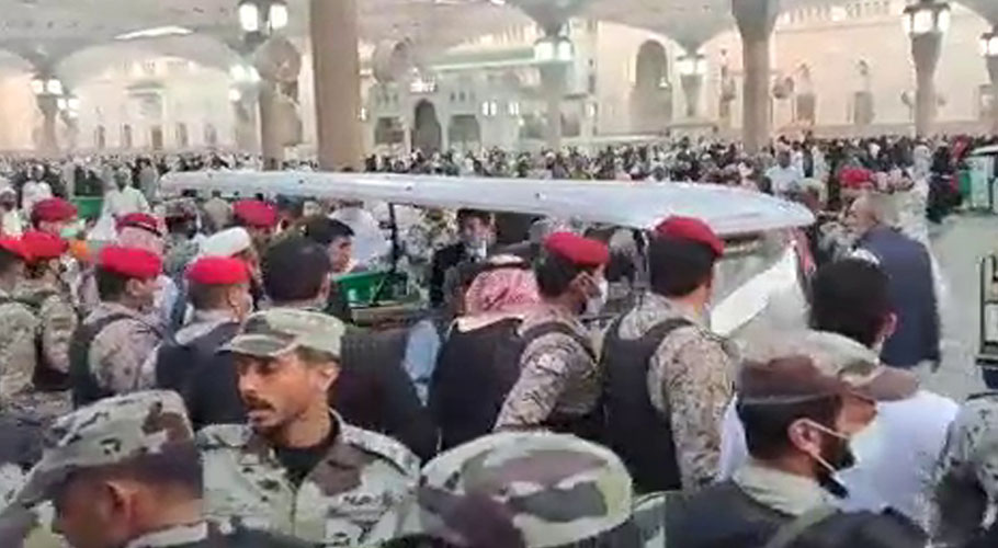 مسجد نبوی ﷺ میں افسوسناک واقعہ، سعودی حکام نے متعدد پاکستانیوں کو گرفتار کرلیا
