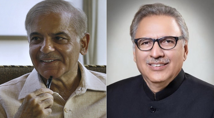 وزیر اعلیٰ حلف برداری پر ڈیڈ لاک، شہباز شریف کا مناسب اقدام کیلئے صدر کو خط