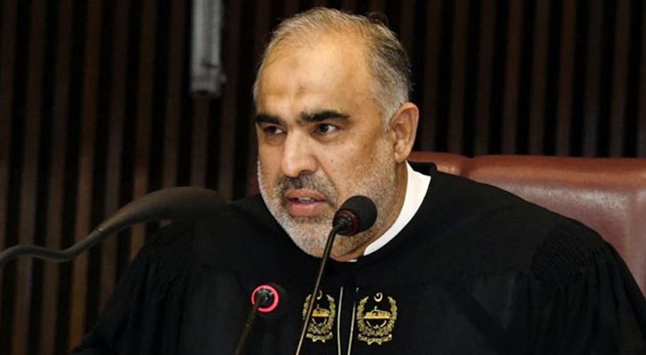 اسد قیصر نے عدم اعتماد پر ووٹنگ سے انکا ر کردیا ہے،ذرائع کا دعویٰ
