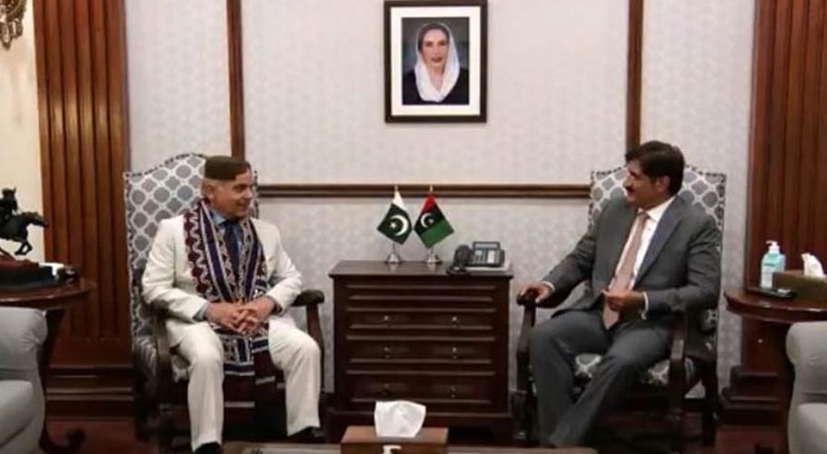 وزیر اعظم شہباز شریف کی وزیر اعلیٰ سندھ سے ملاقات، مکمل حمایت کی یقین دہانی